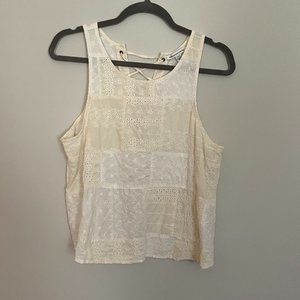 NWOT American Eagle Patch Lace Top